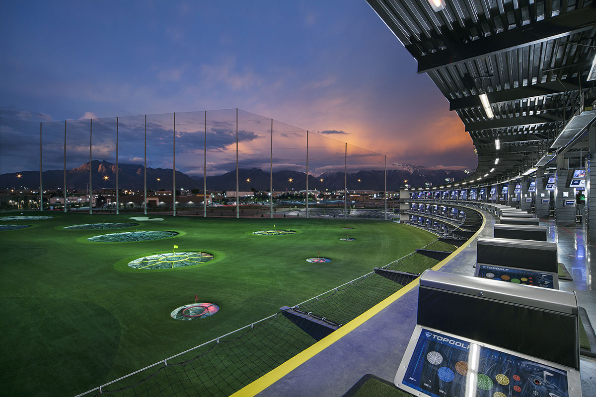 TopGolf TopGolf course view