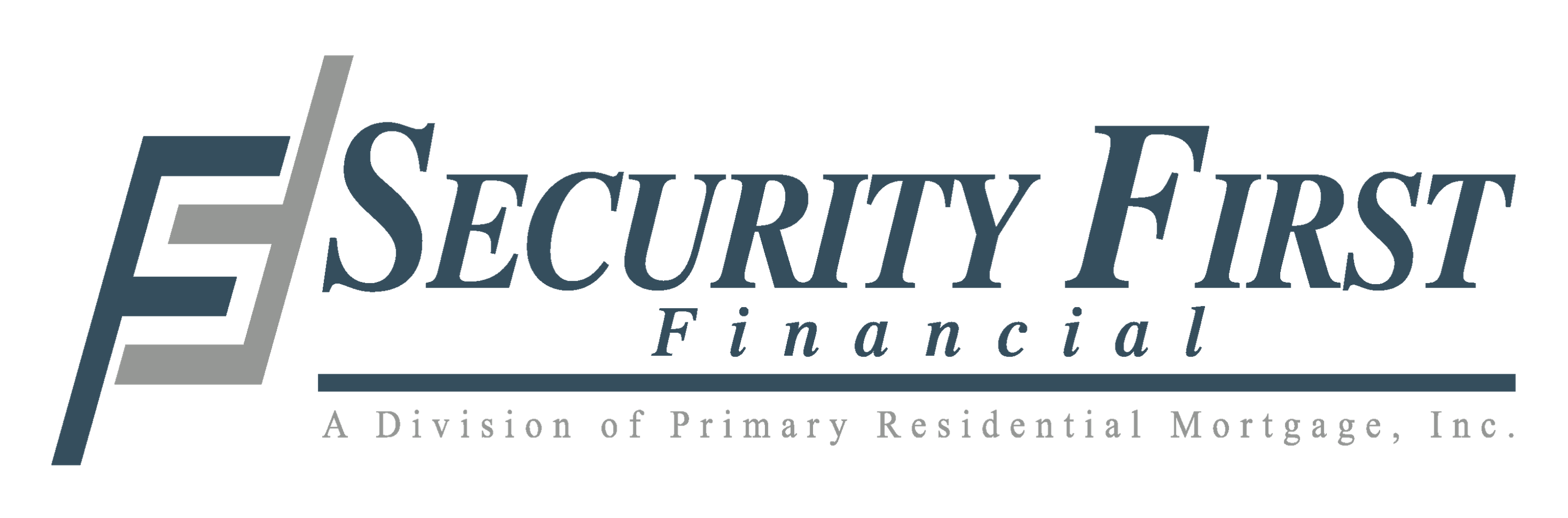 Security First Financial, A Division of Primary Residential Mortgage, Inc. Primary Logo