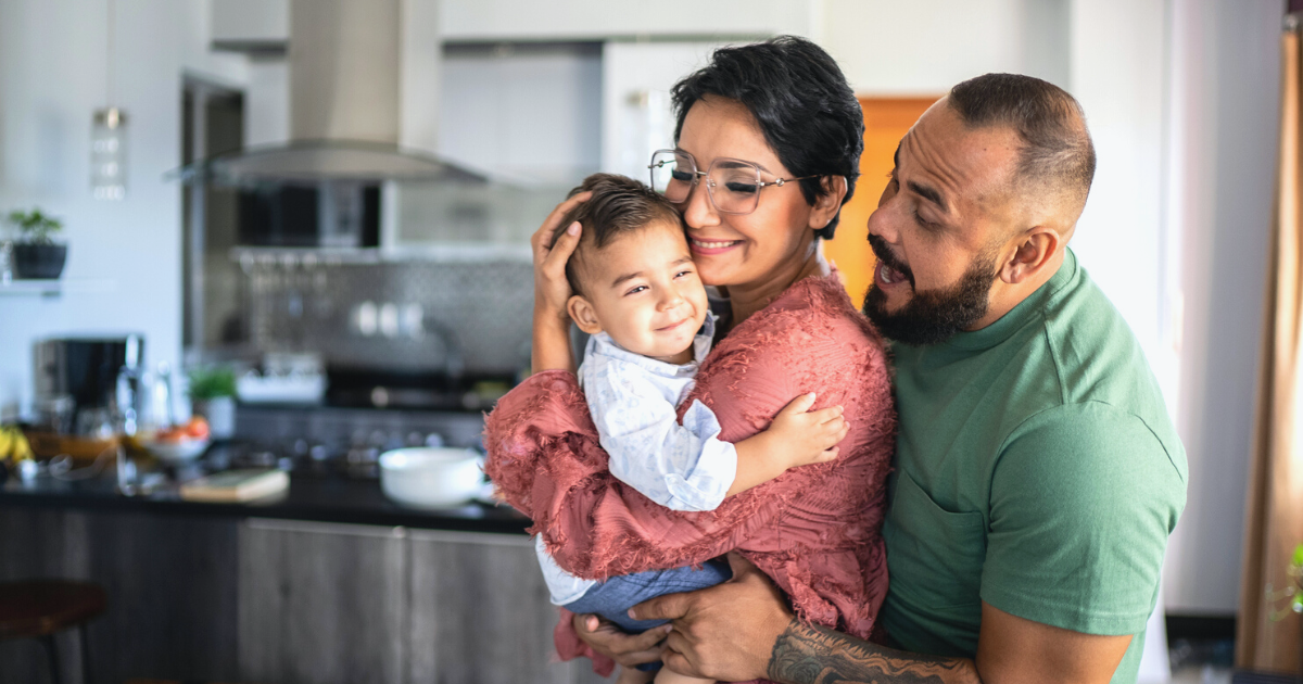 young-family-at-home