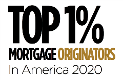 Top 1% Mortgage Originators in America, 2020