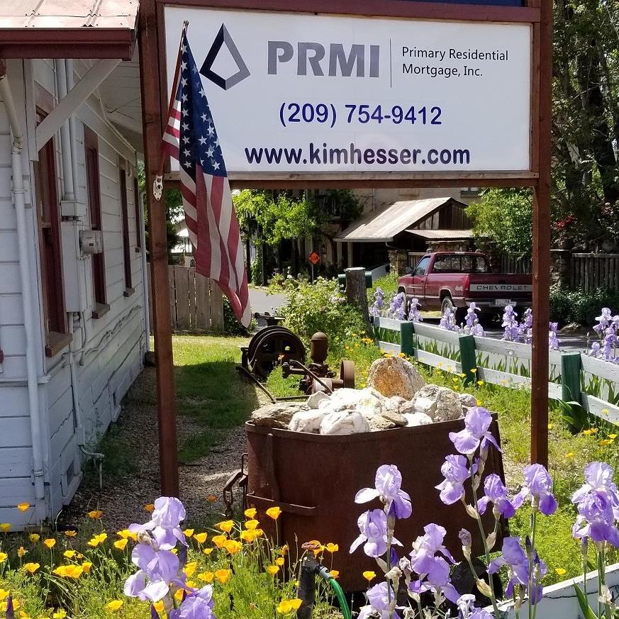 PRMI Office sign with followers underneath