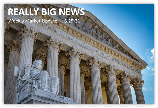 Really Big News Cover Photo - Stone building with a Statue