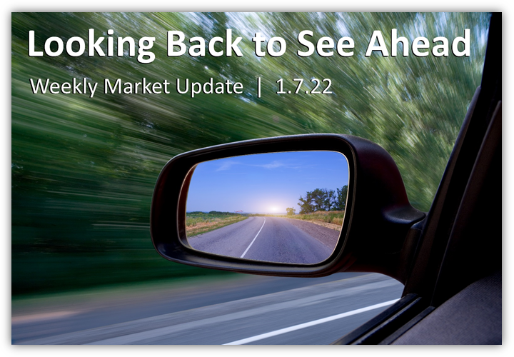 Looking Back to See Ahead car driving past blurred greenier