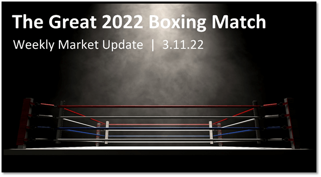 The Great 2022 Boxing Match cover photo - Baxing ring in smoke