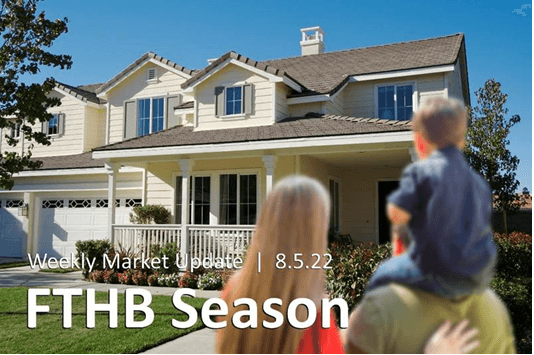 FTHB Season - Family in front of a home looking at it