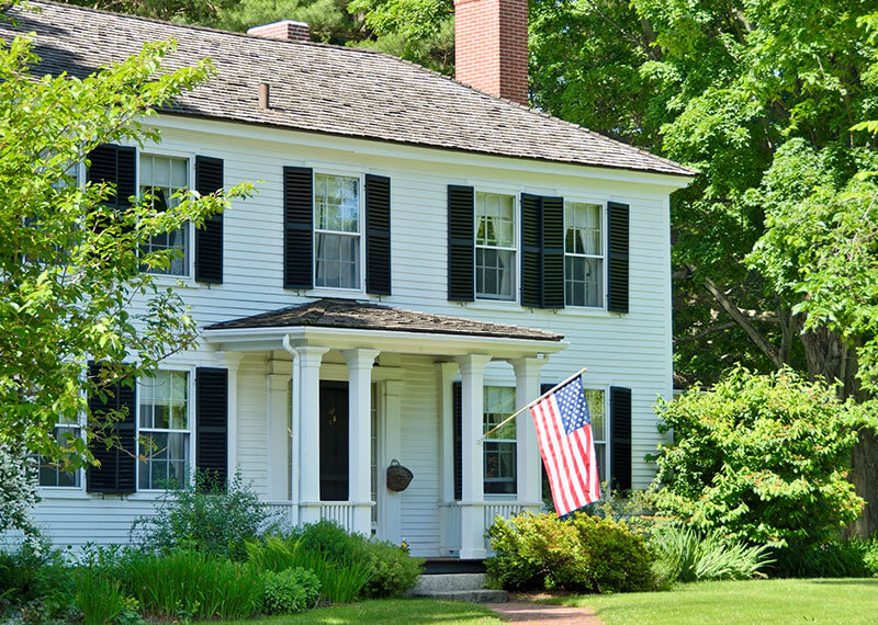 A-Gray-house-with-a-yellow-door A-Gray-house-with-a-yellow-door